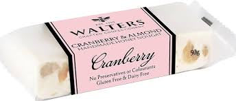 Walters Nougat Cranberry 50g