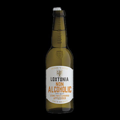 Loxtonia Apple Cider Non Alcoholic 340ml 4 pack