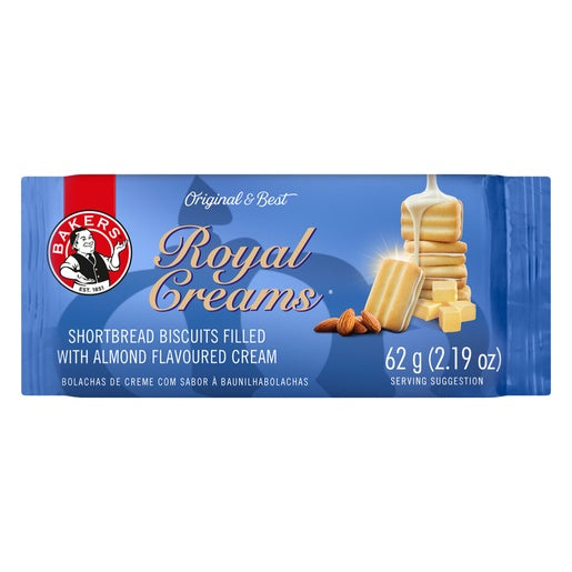 Bakers Creams Royal 62g Small