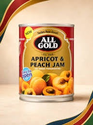 All Gold Apricot & Peach Jam 450g