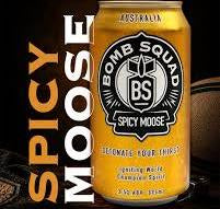 Bomb Squad Spicey Moose 3.5% 4 Pack