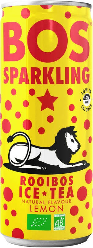 Bos Ice Tea Sparkling Lemon 300ml