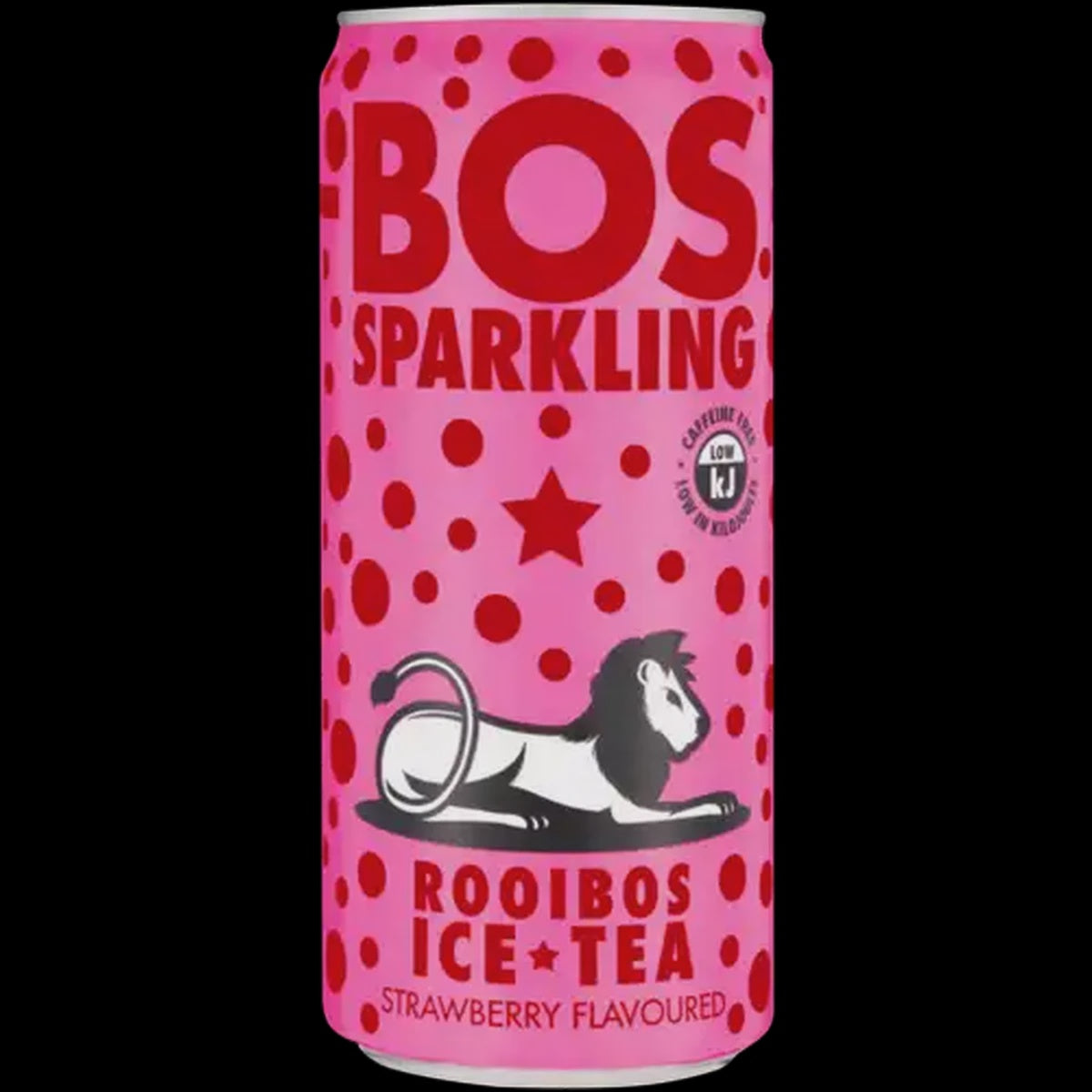 Bos Ice Tea Sparkling Strawberry 300ml