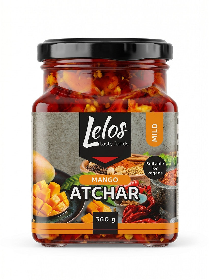 Lelos Atchar Mild Mango 360g
