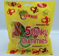 Yummee Dinky Dummies 5 Pack