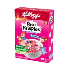 Kelloggs Strawberry Rice Krispies 350g