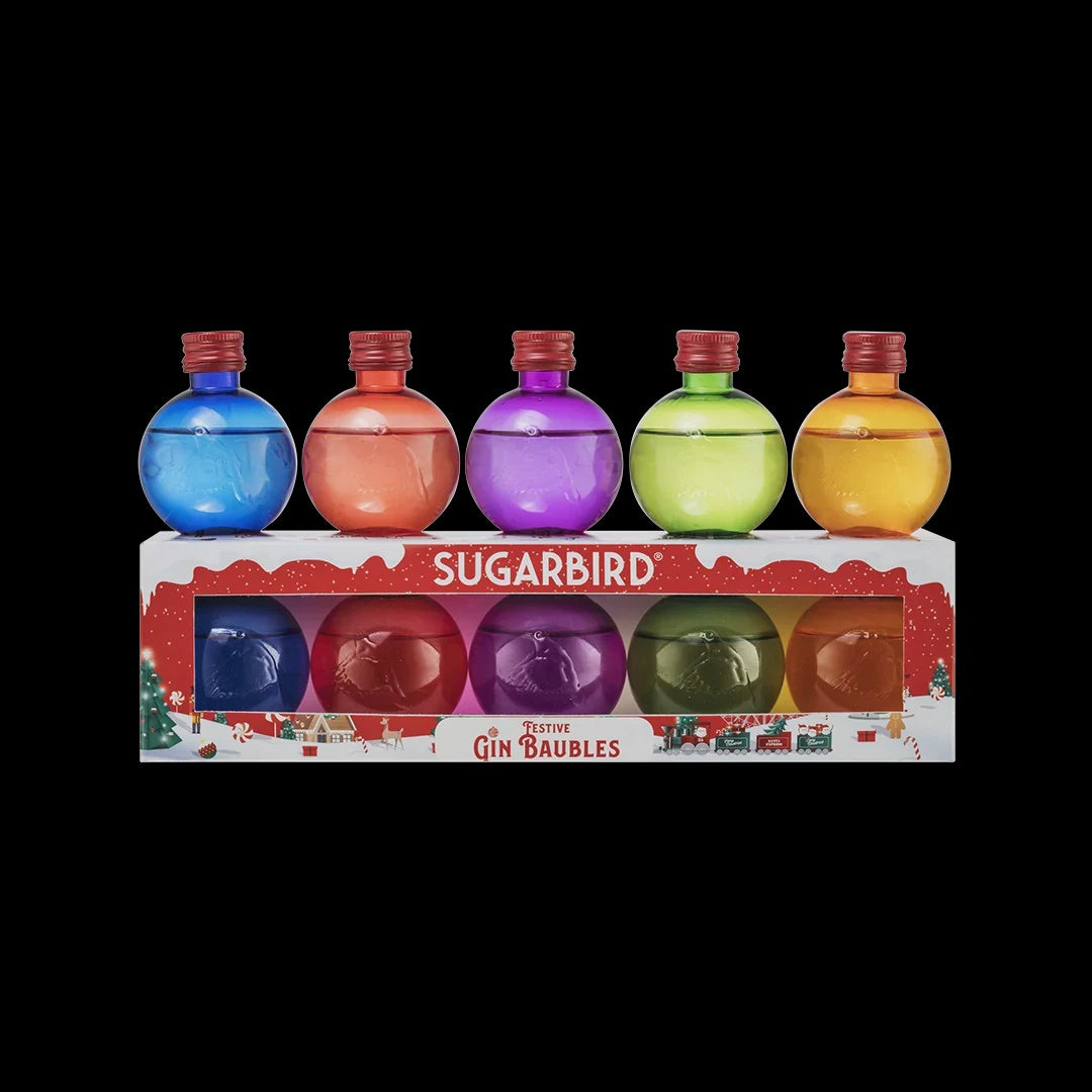 Sugarbird Festive Baubles 5 Pack