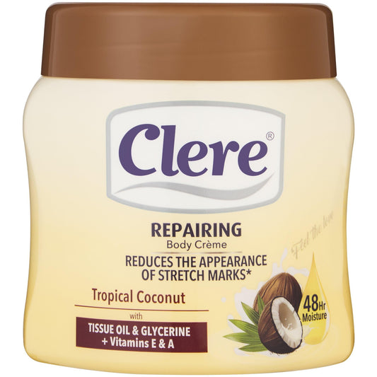 Clere Body Crème Tropical Coconut 500ml