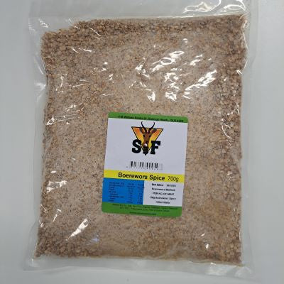 Springbok Foods Boerewors Spice 700g