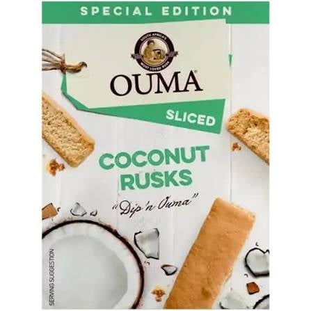 Ouma Rusks Coconut Sliced 350g