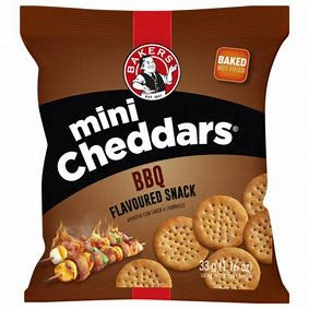 Mini Cheddars BBQ 33g