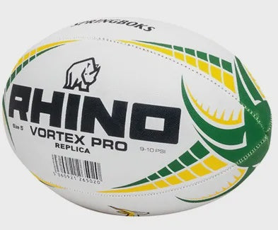 Springbok Rhino Vortex Pro Replica Rugby Ball