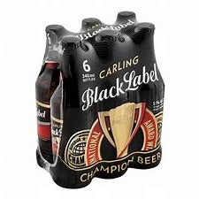 Black Label 6 pack 340ml