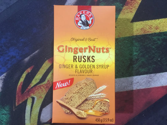 Bakers Rusks - Ginger Nuts 450g