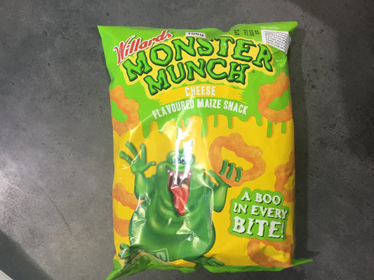 Willards Monster Munch Cheese 100g