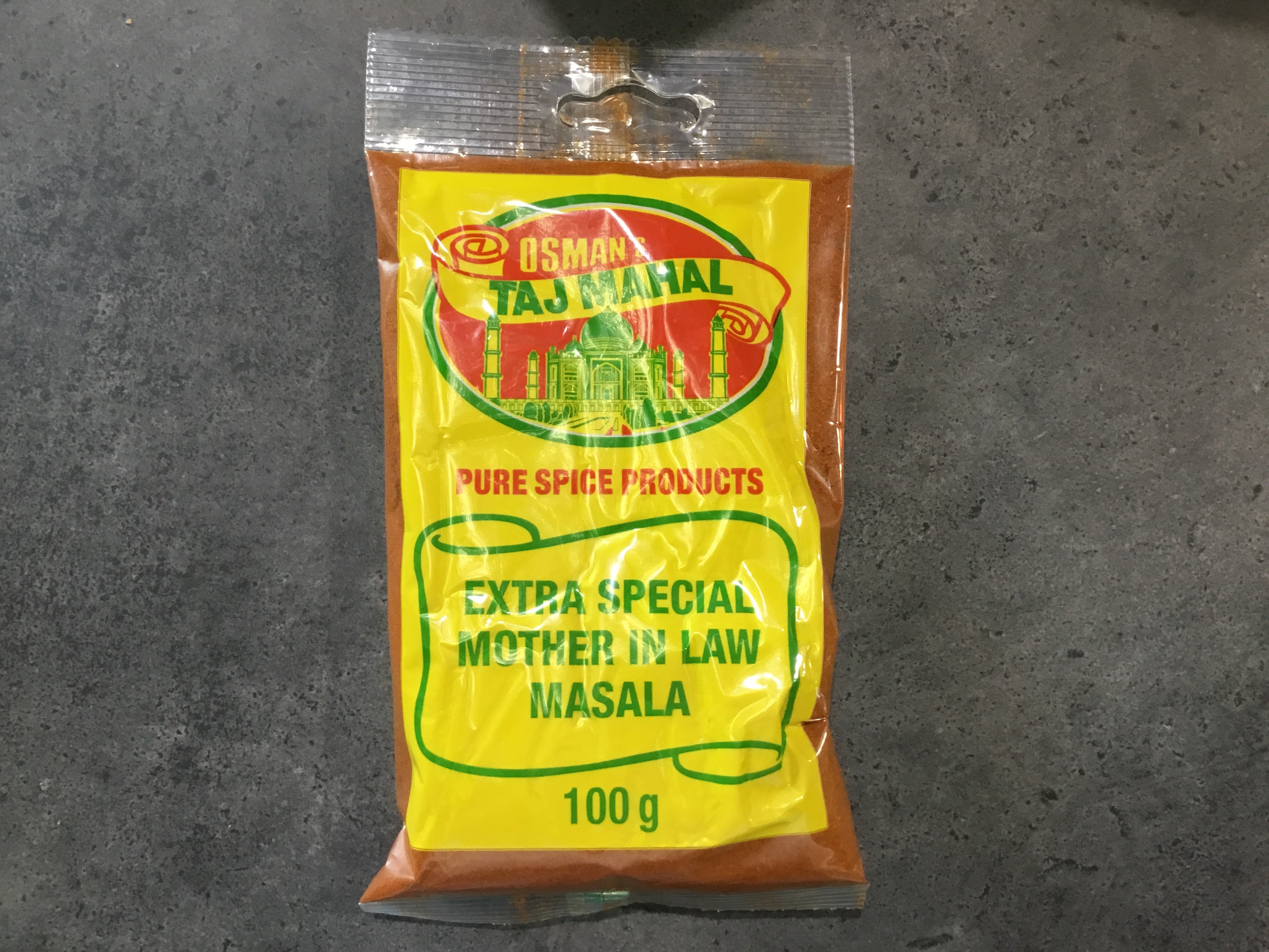 Taj Mahal Spice Mother in Law Masala 100g – South African Home Foods