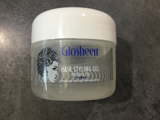 Glosheen Clear Styling Gel Argan Oil 125ml