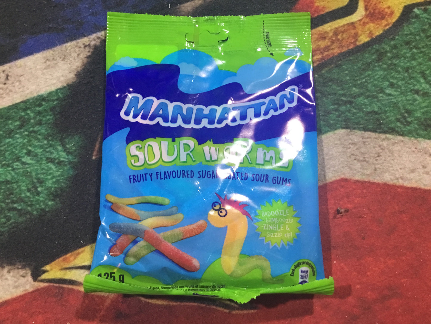 Manhattan Sour Worms 125g