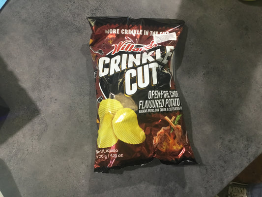 Willards Crinkle Cut Open Fire Chops 120g