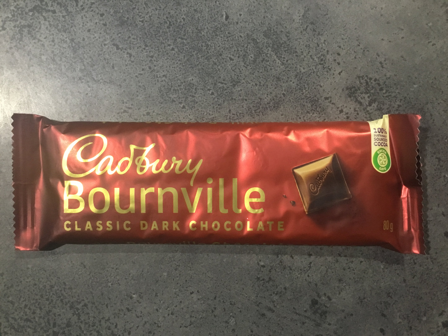 Cadbury Slab Bournville Dark Chocolate 80g
