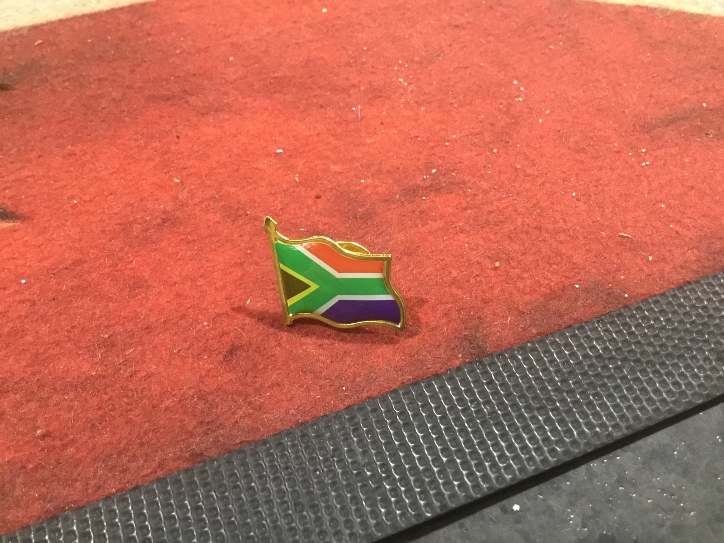 SA Flag Metal Pin Badge Brooch