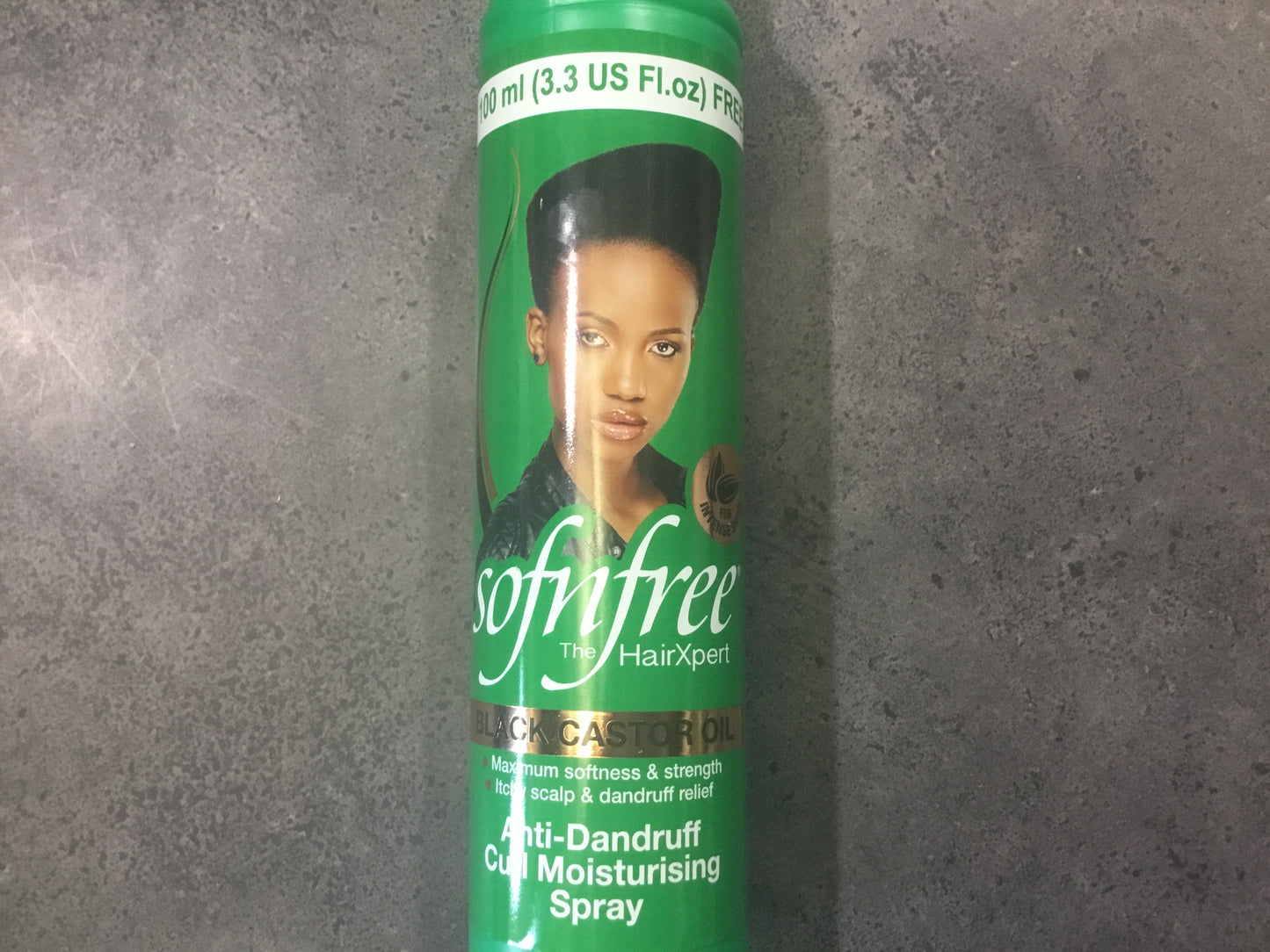 Sofn’Free Black Castor Oil Curl Spray 350ml