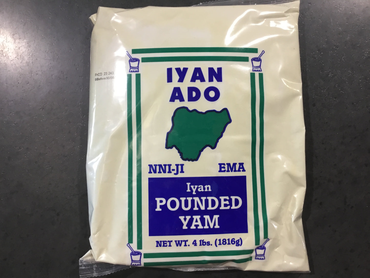 Iyan Ado Pounded Yam 1.8kg