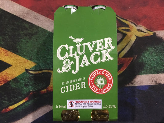 Cluver and Jack Elgin Craft Cider 330ml - 4 PACK