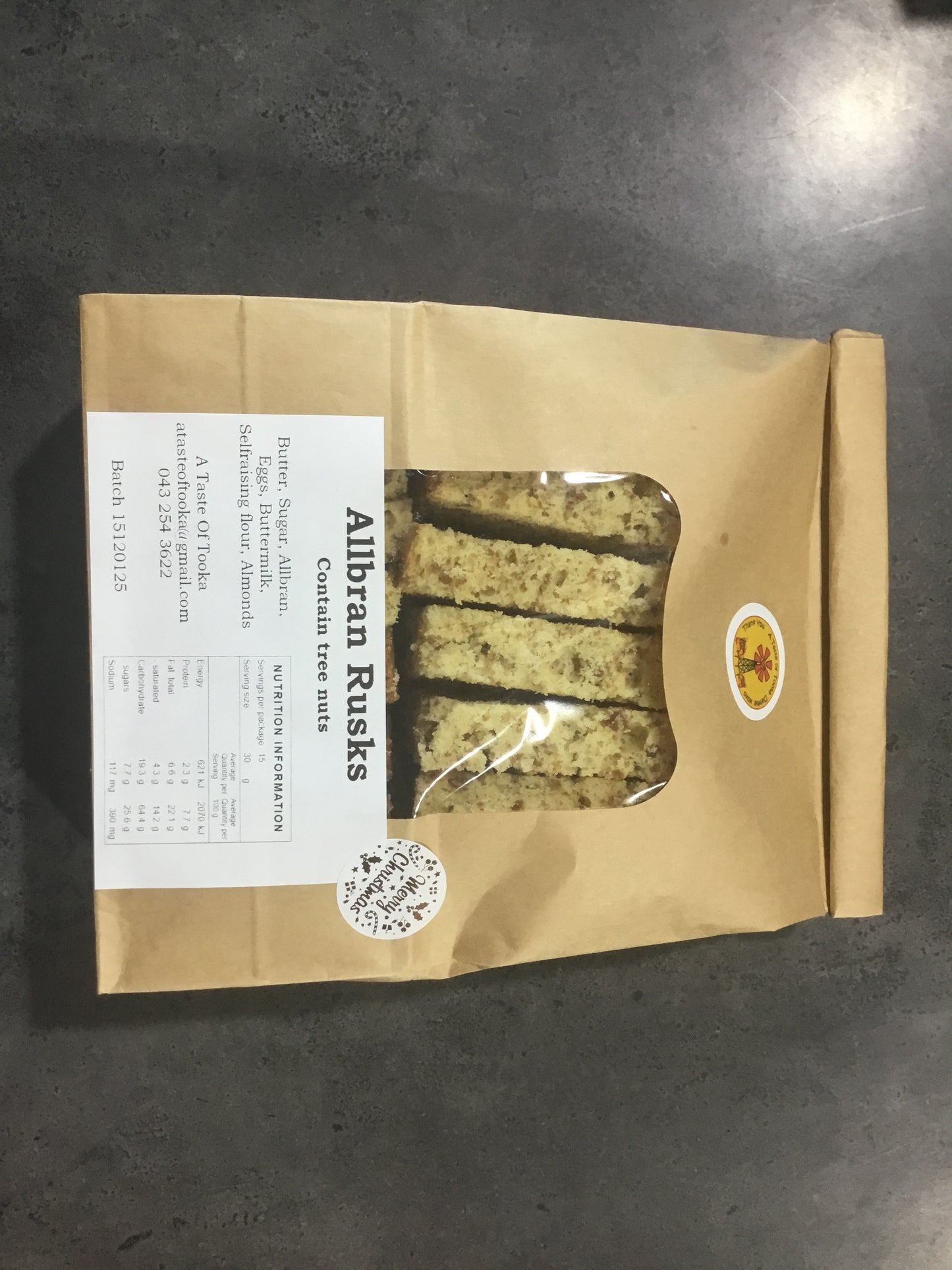 Tooka Rusks 500g