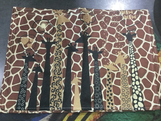 Giraffe Placemats - Set of 4