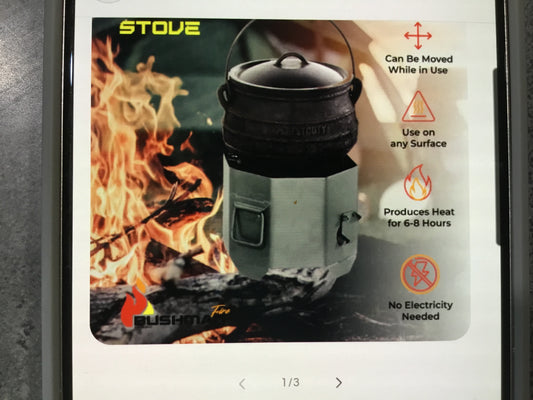 Fire Bushman Potjie cooker No3
