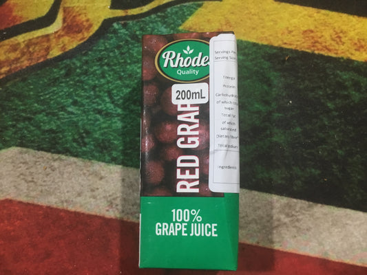Rhodes Fruit Juice Red Grape 200ml