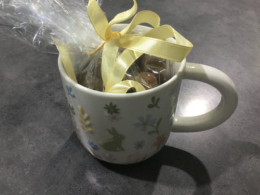 Easter Mug with Woolworths Chuckles