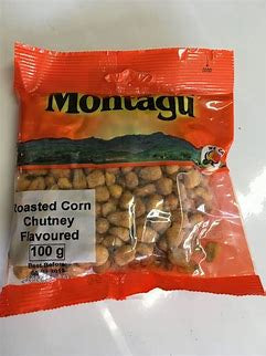 Montagu Dried Fruit Roasted Corn Chutney 100g bag