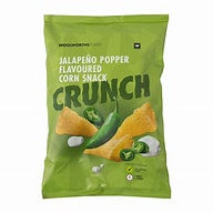 Woolworths Jalapeno Popper Cone Shaped Corn Snack 100g