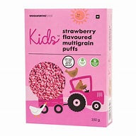Woolworths Food Kids  Strawberry Flavoured Puff 350g