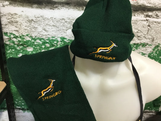 Springbok Scarf & Beanie Set