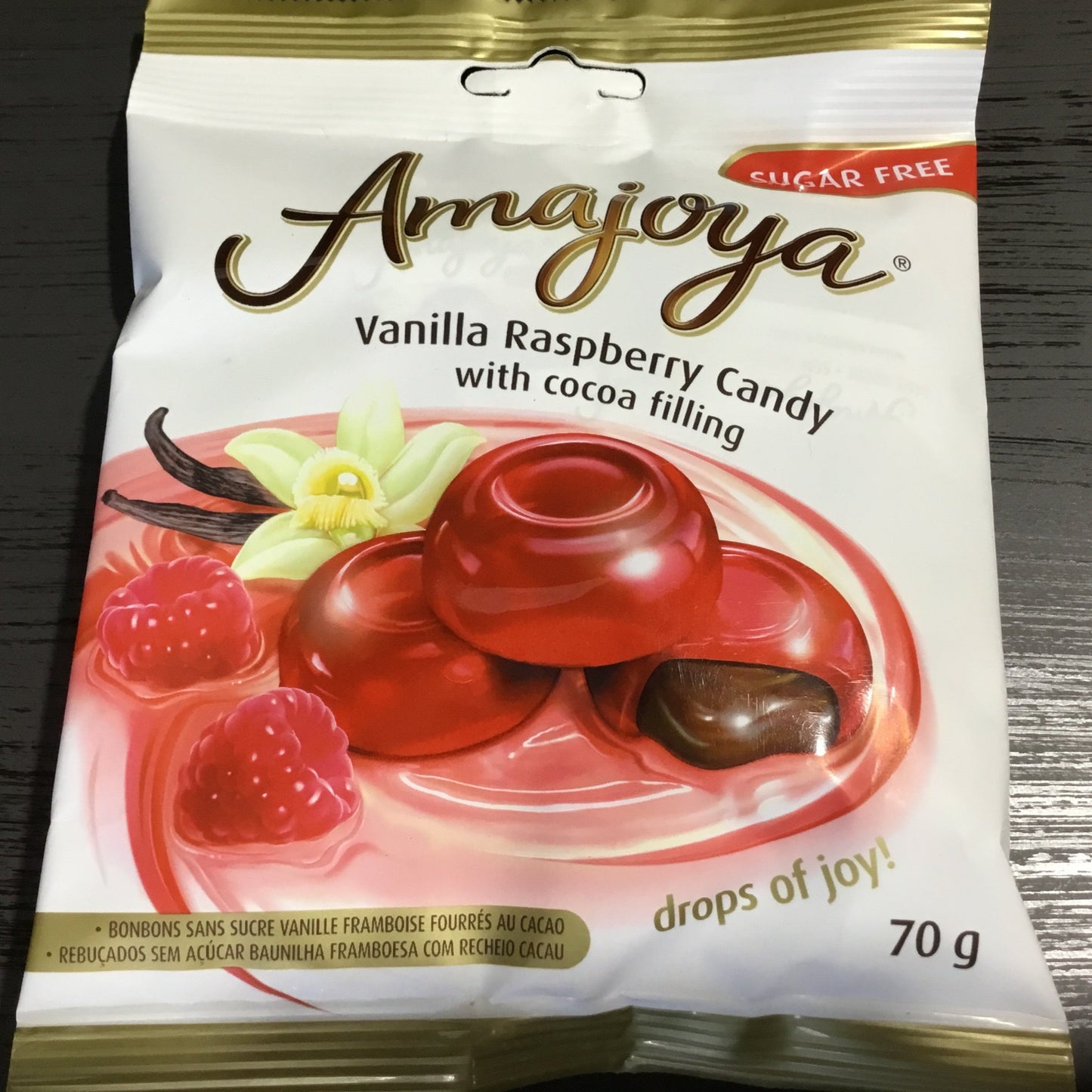 Amajoya Vanilla Rasp Sugar Free