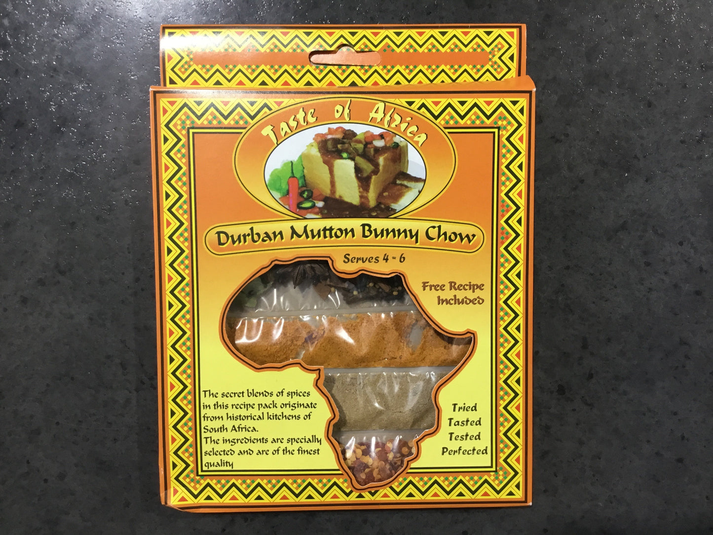 Taste of Africa Durban Mutton Bunny Chow
