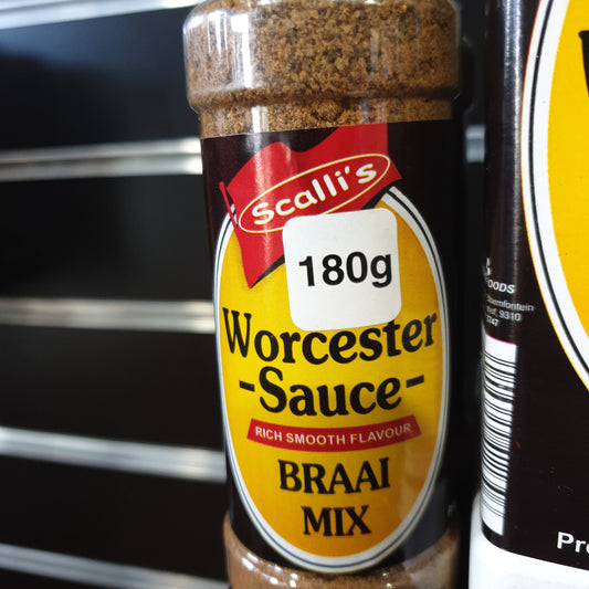 Scalli's Worcester Sauce Small Braai Mix 200ml