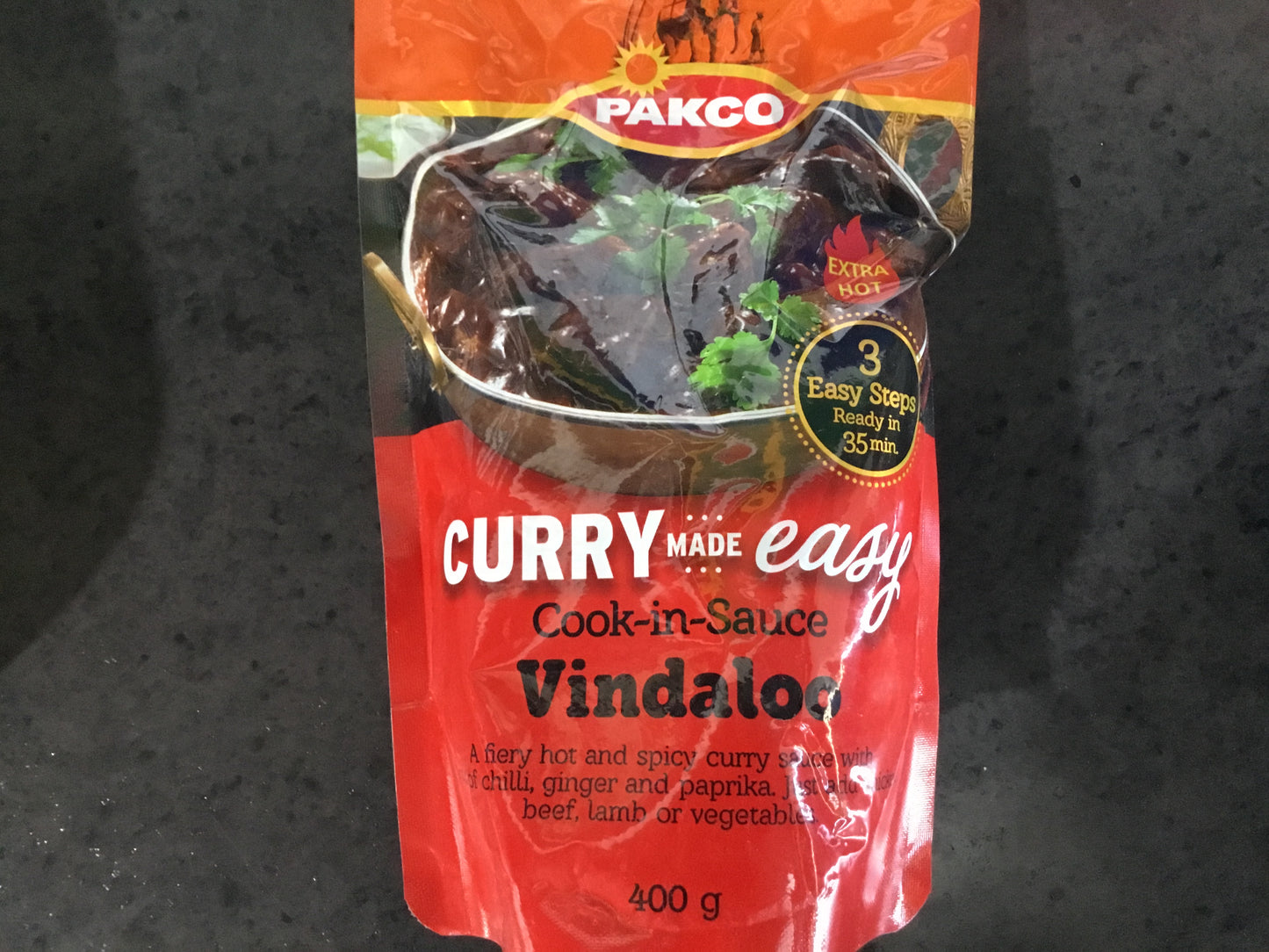 Pakco Curry Vindaloo 400g