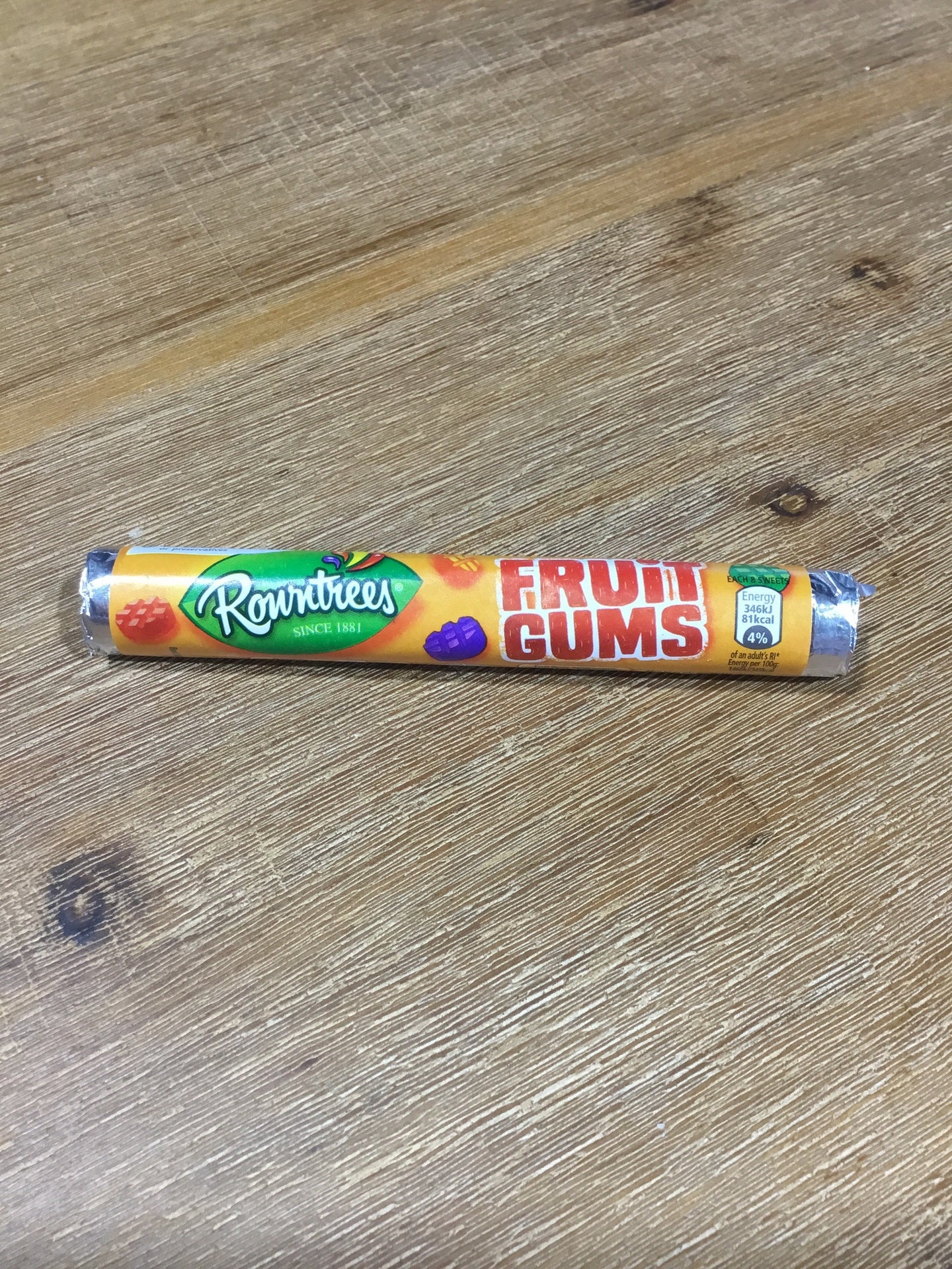 Rowntree Fruit Gum Rolls 48g