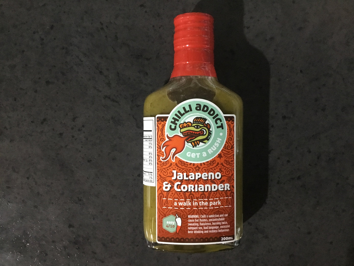 Chilli Sauce Jalapeno Coriander 200ml