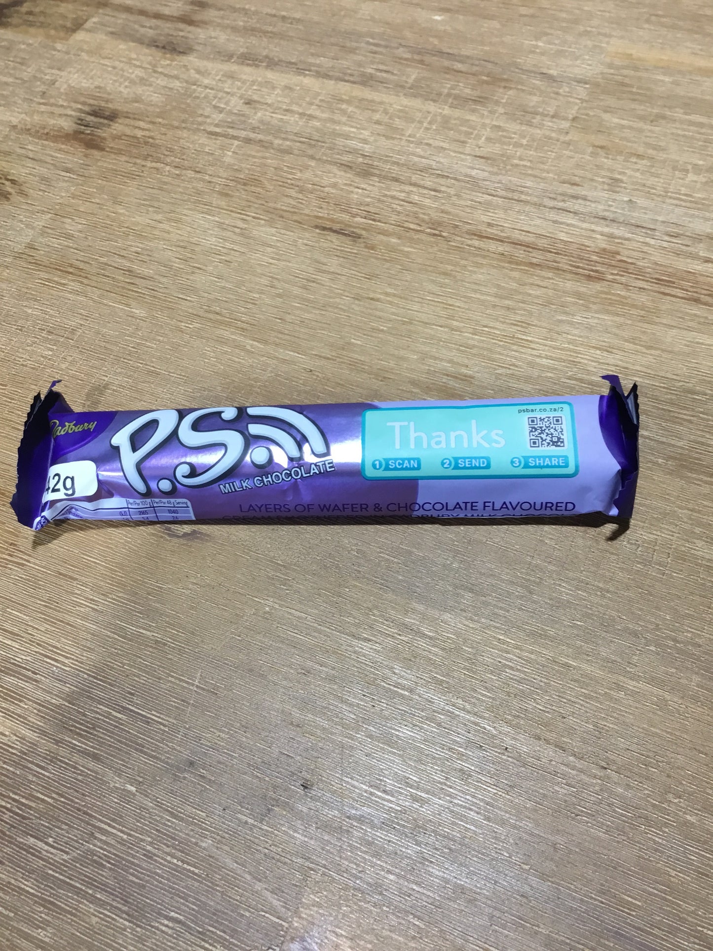 Cadbury PS bar - Chocolate 45g