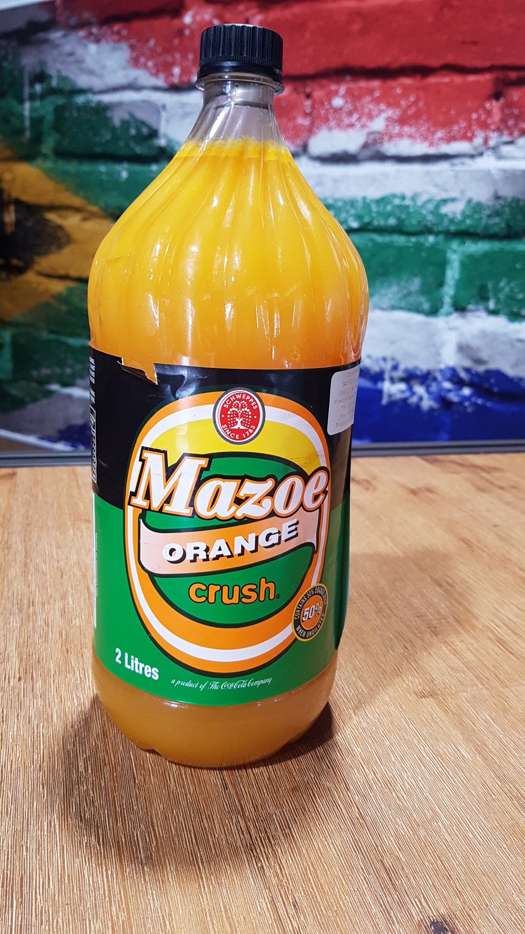 Mazoe Orange Crush ZIM 2 lt
