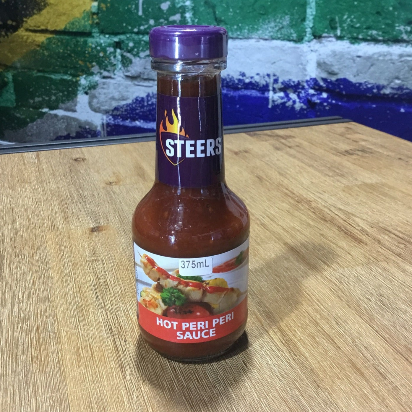 Steers Sauce Peri Peri Hot 375g