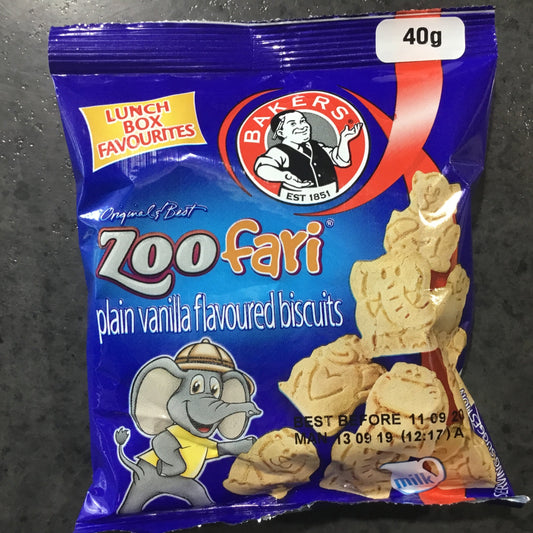 Bakers Zoo Fari mini 40g
