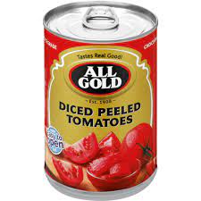 All Gold Diced Peeled Tomatoes 410g