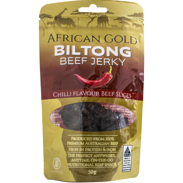 Pre-Pack African Gold Chilli - 50g