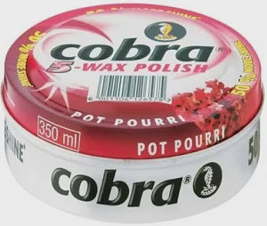 Cobra Wax Pot Pourri 350ml tin